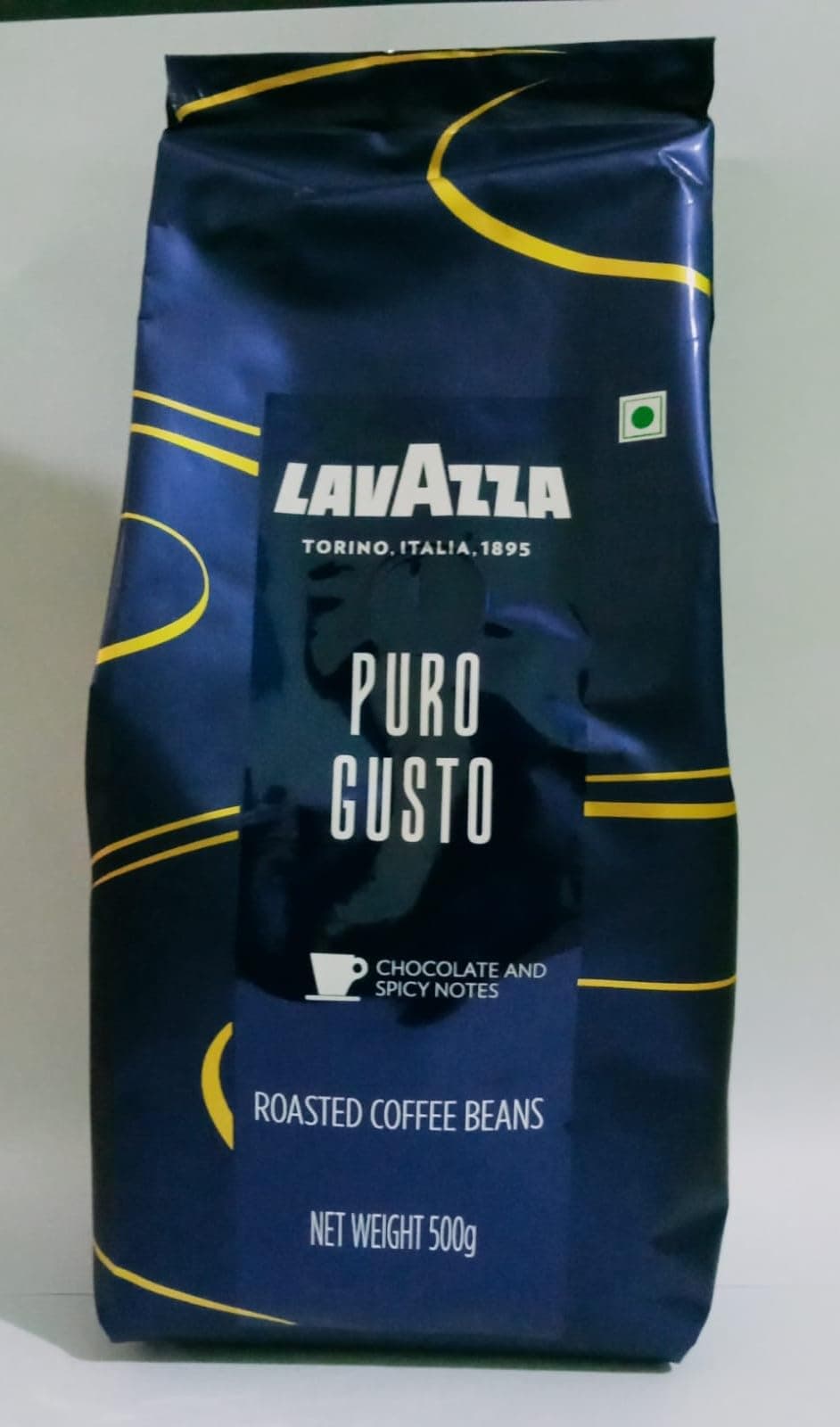 Puro Gusto, Roasted Coffee Beans Packet|Medium Dark Roast,500 Gram