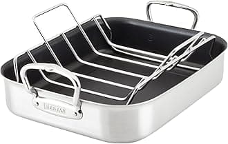 Hestan Provision Cookware, Nonstick Roaster (14.5-inch), Silver
