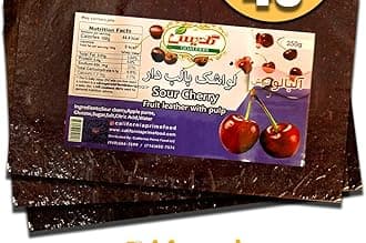 Fruit Leather Sheet (Sour Cherry) with Pulp