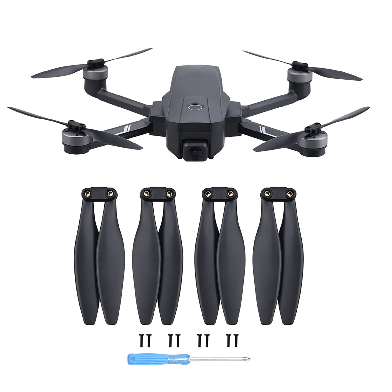 HS720 HS720e Drone Propellers,JOYSOG Drone Folding Propeller Blades Replacement Spare Parts For Holy Stone HS720/HS720E Drone Accessories (1 Set / 4Pcs)