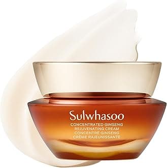 Sulwhasoo Concentrated Ginseng Rejuvenating Cream- Korean Ginseng & Peptide Anti-Aging Moisturizer with Vitamin C Derivative & Squalane for Wrinkles & Deep Hydration (Packaging May Vary)
