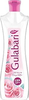 Dabur Gulabari Premium Rose Water/Face Toner - 250ml | Paraben Free | Alcohol Free | Cleans, Moisturizes and Moisturizes Skin | Balance and Restore Skin PH Levels | For All Skin Types