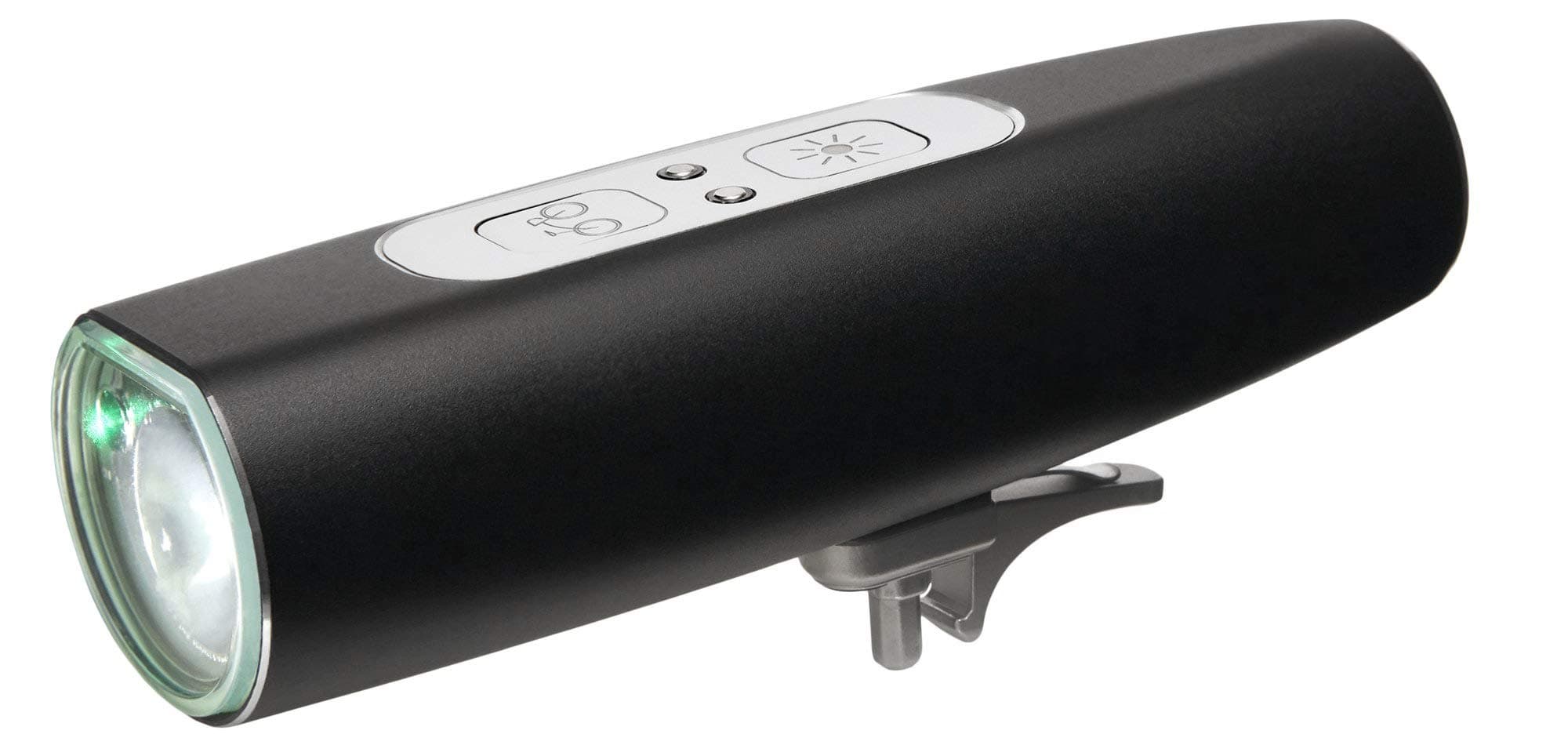 Laserlight Black Safety light - Green Bicycle Laser Image - 300 Lumens - Incased in Aircraft Aluminium