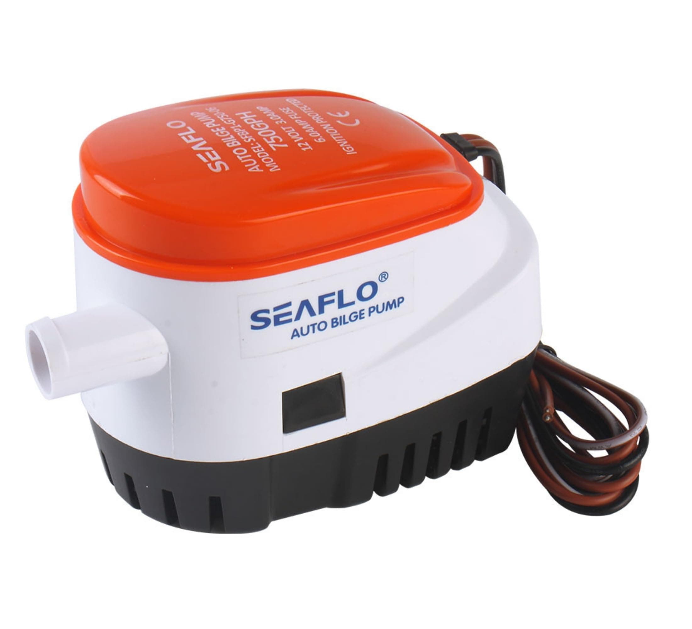 Automatic Submersible Boat Bilge Water Pump 12v 750gph Auto with Float Switch-new by Seaflo