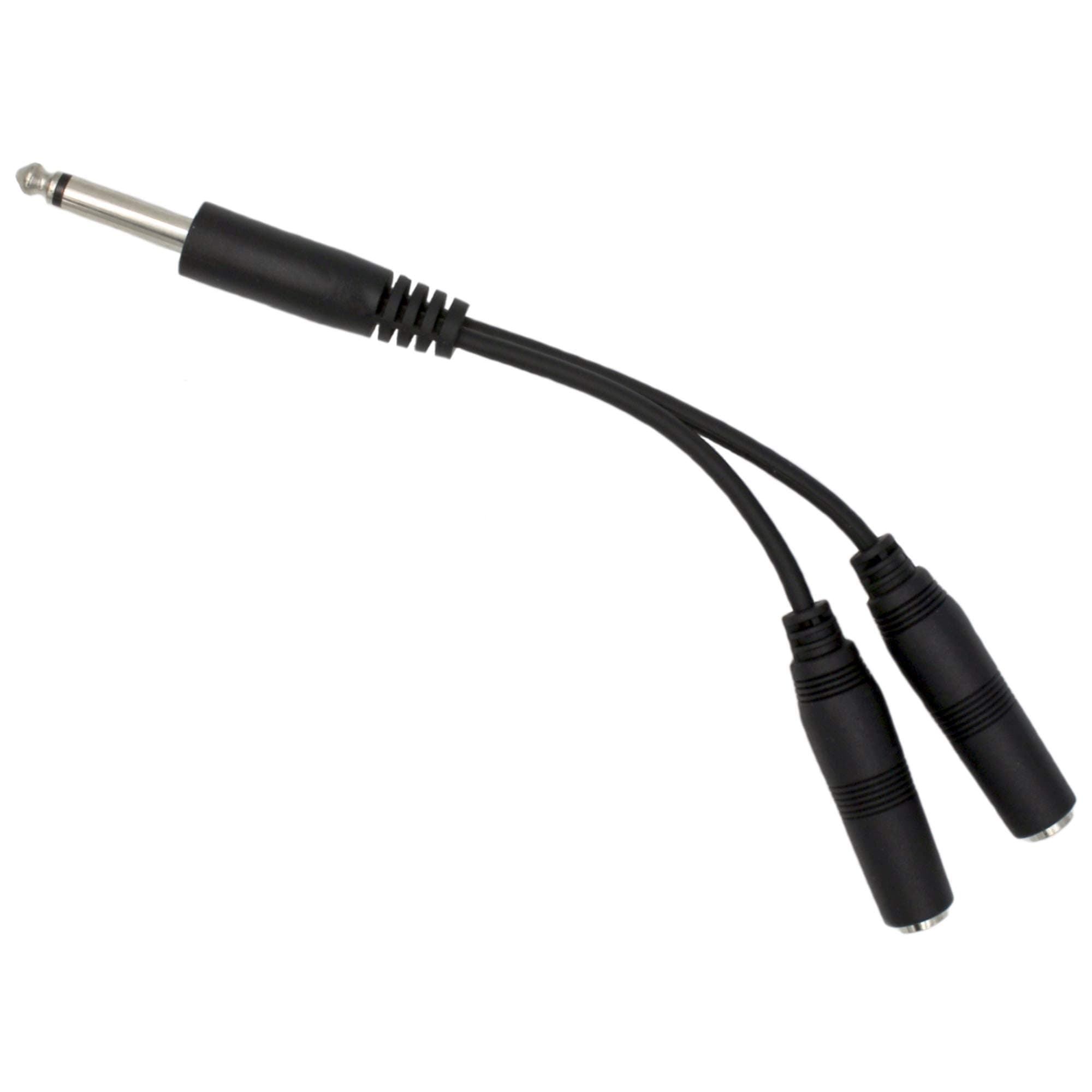 GA101 Jam Cable Dual Guitar Adapter 1/4" Stereo Instrument Cable
