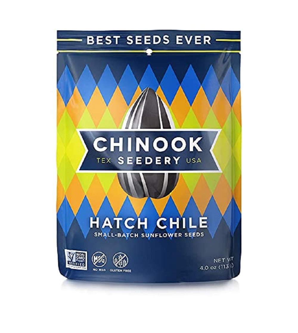 Chinook Seedery Sunflower Seeds Hatch Chile ~ 1 pack