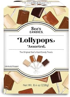 See's Candies Assorted Lollypops 8.4oz (238g)