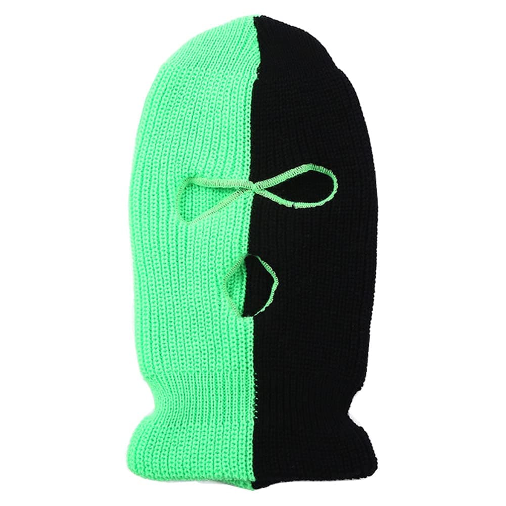 3 Hole Ski Mask Full Face Cover Balaclava Winter Windproof Cycling Accessories for Men Women