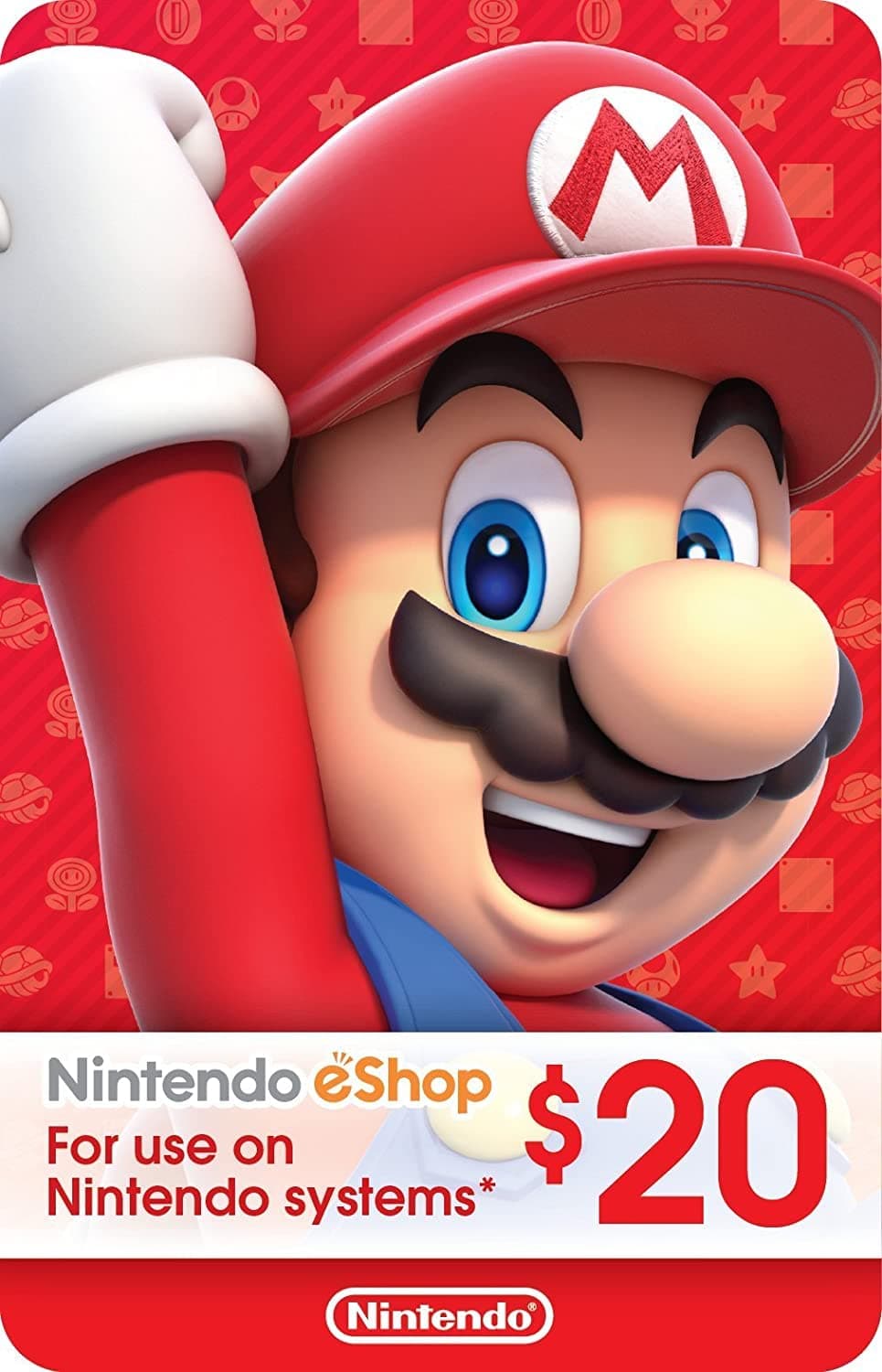 Nintendo eShop PrePaid Card $20 USD (Nintendo Switch/Wii-U/3DS) Email Delivery