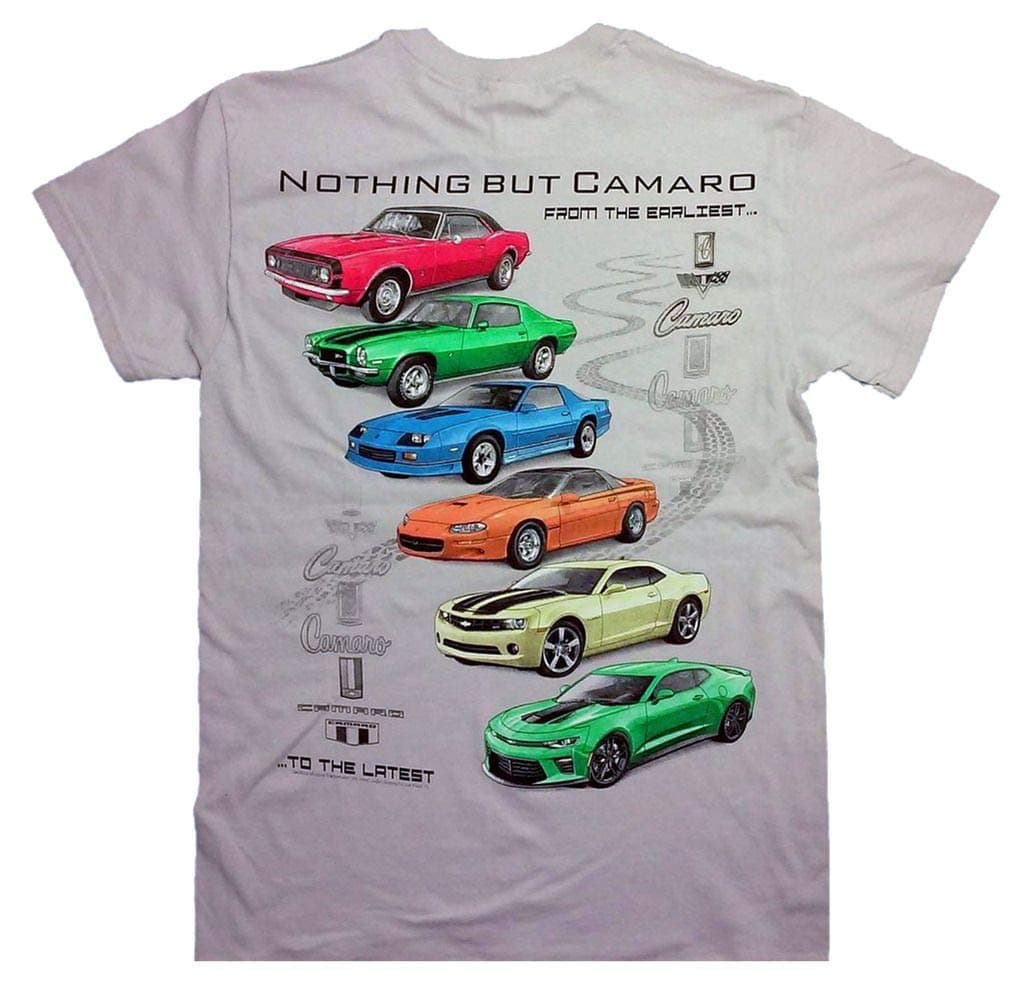 Chevy Camaro T-Shirt - 100% Cotton - Preshrunk