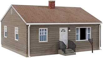 Cornerstone Walthers Postwar Prefab House HO Scale Model Kit