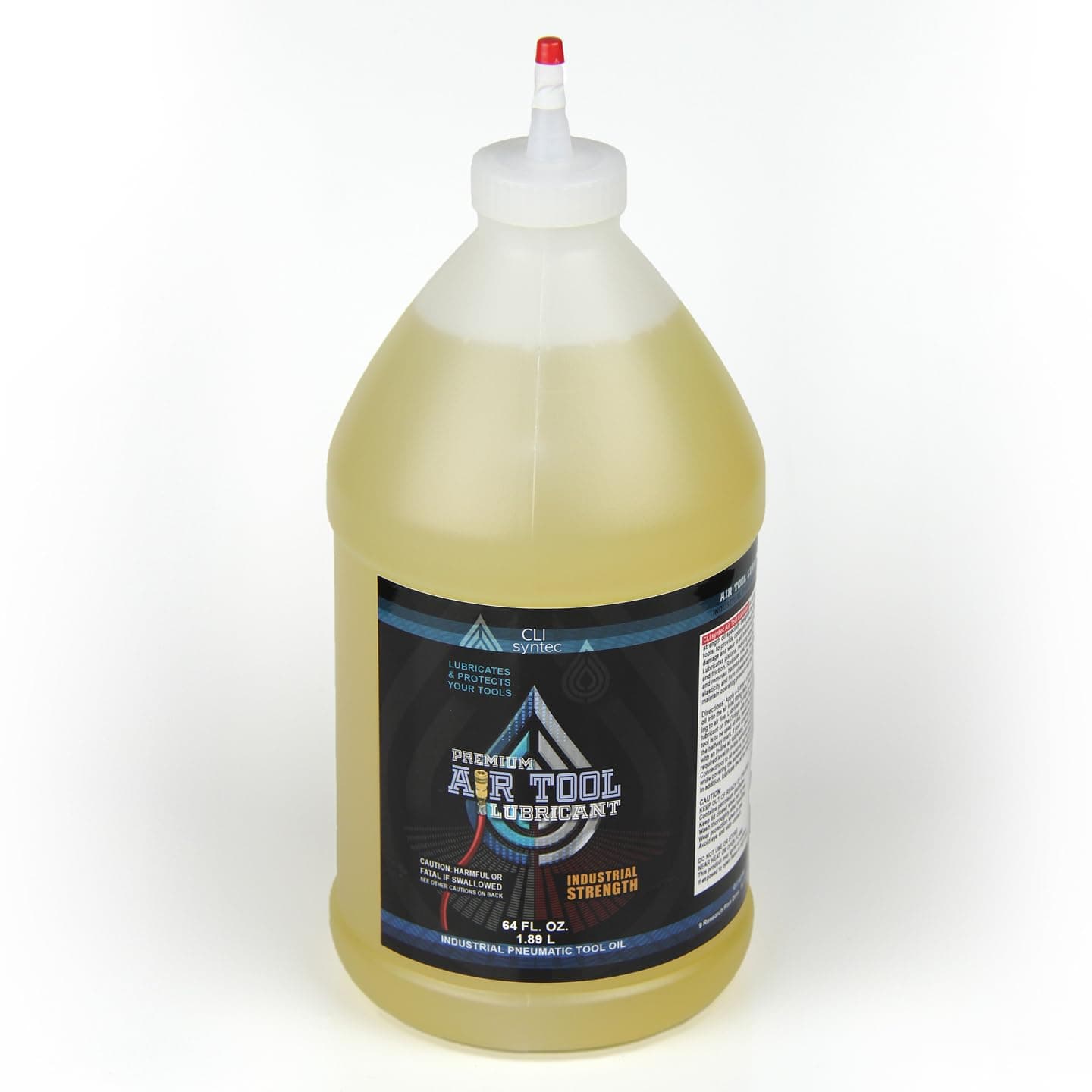 Premium Air Tool Lubricant - 64 FL. OZ. Industrial Pneumatic Tool Oil