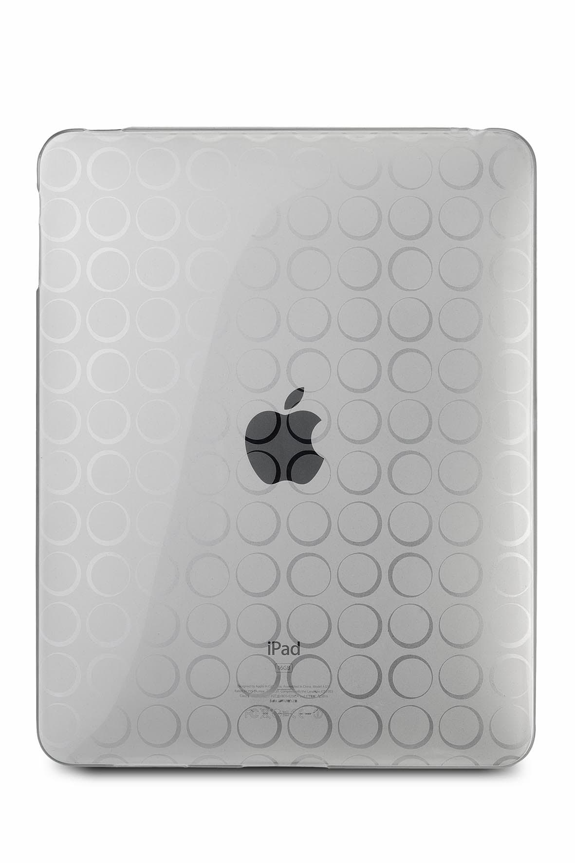 CTCStore Clear Dot Premium Crystal Candy TPU Silicone Skin Case for APPLE iPAD