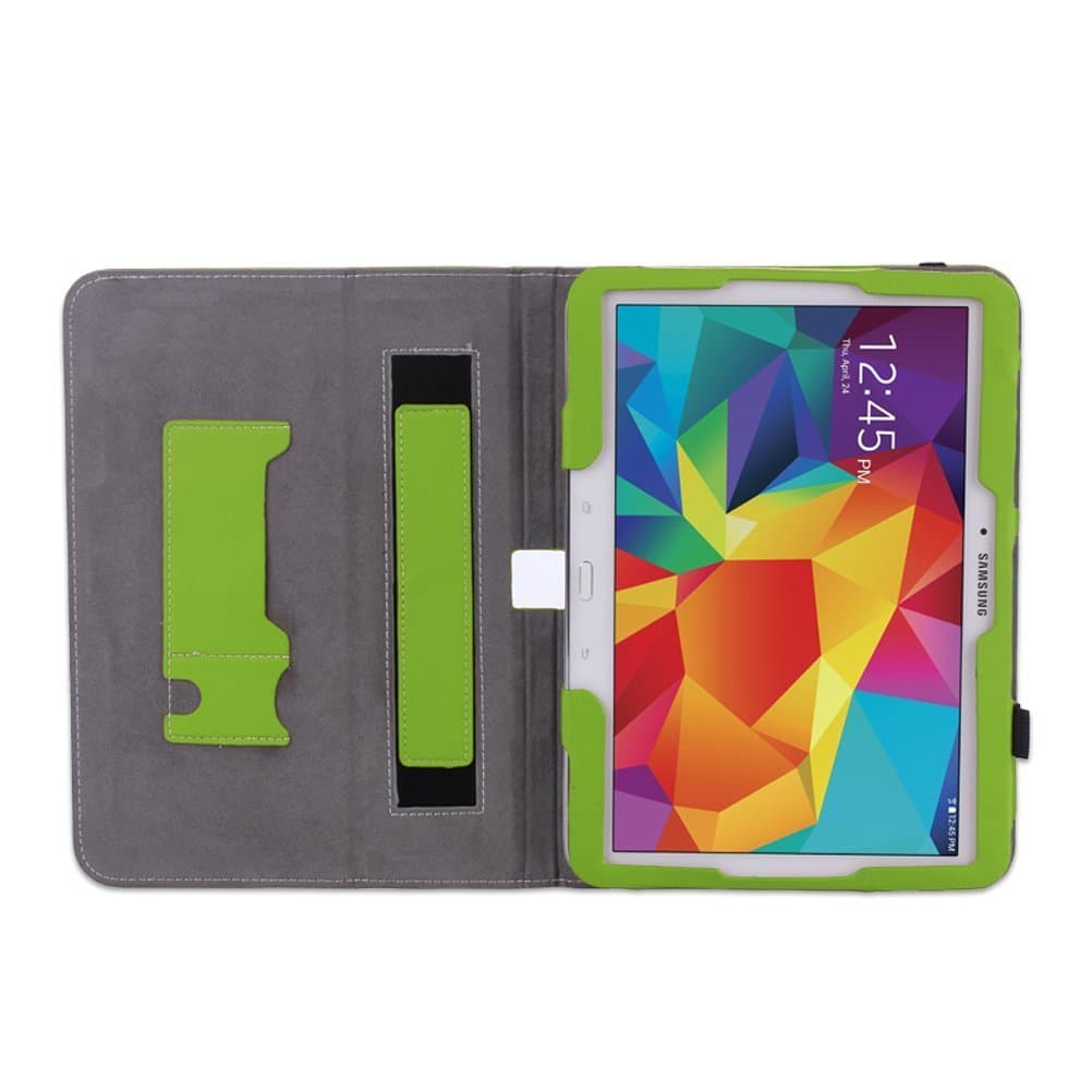 WAWO Samsung Galaxy Tab 4 10.1 Inch Tablet Smart Cover Creative Folio Case (Green)