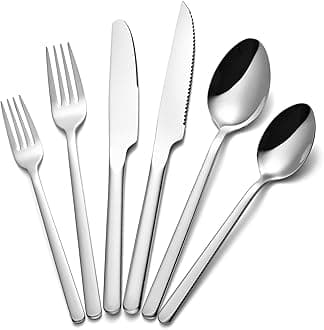 Silverware Set with Steak Knives