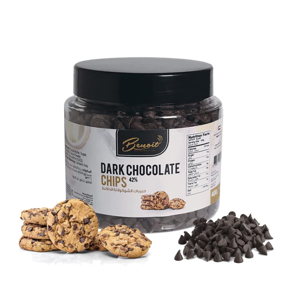 Benoit Dark Compound Chocolate Chips 400G