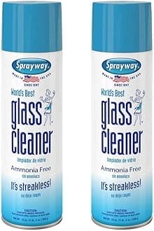 Blue Sprayway Sprayway Glass Cleaner 19 Oz Cans Pack of 2