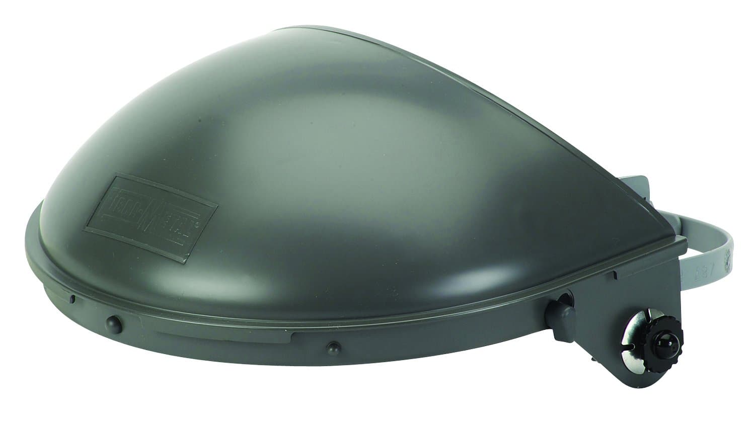 F5500 Hard Hat High Performance Faceshield Headgear with Speedy Mounting Loops, Gray Medium