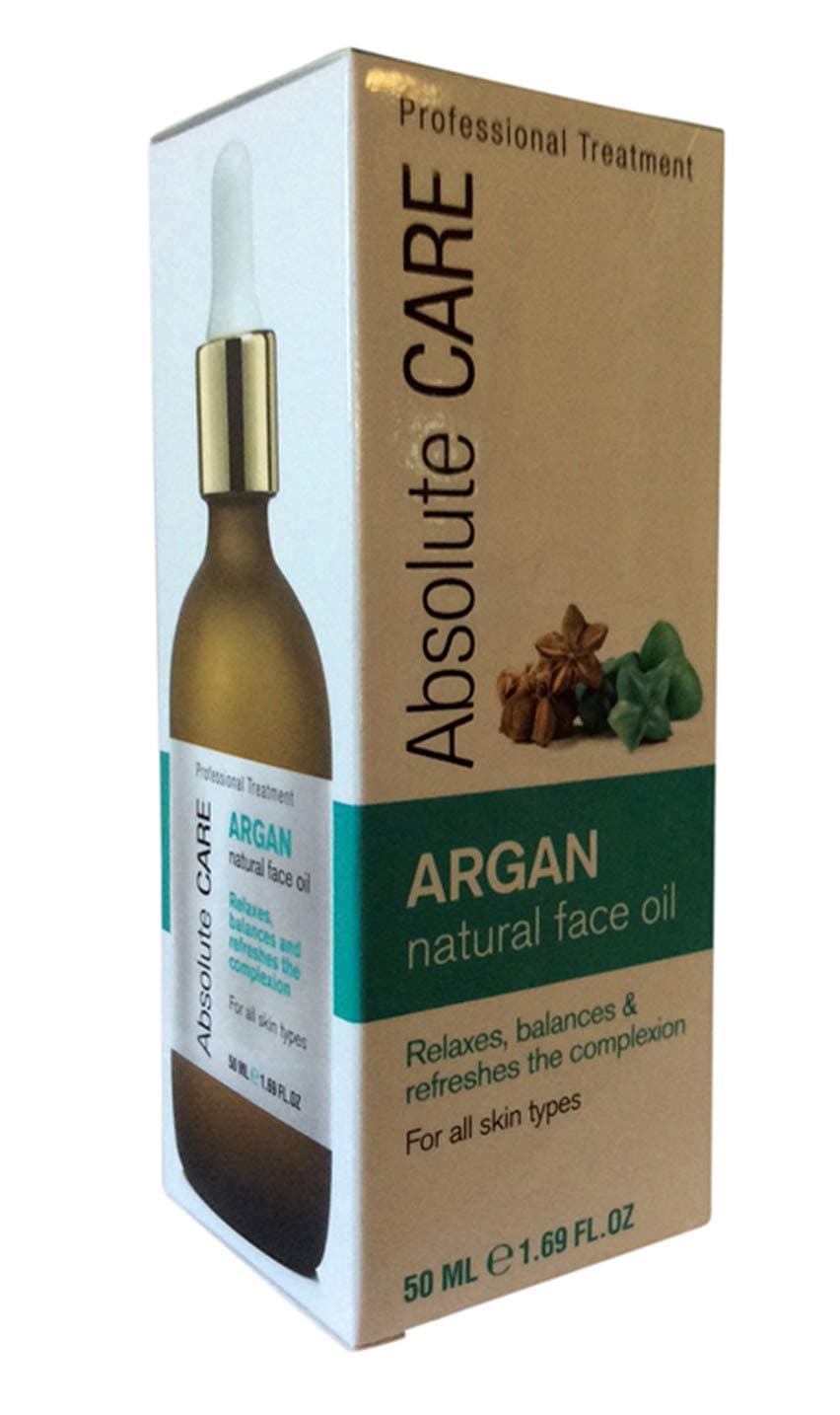 Absolute Care Argan natural face oil. For all skin types. 1.69 FL OZ