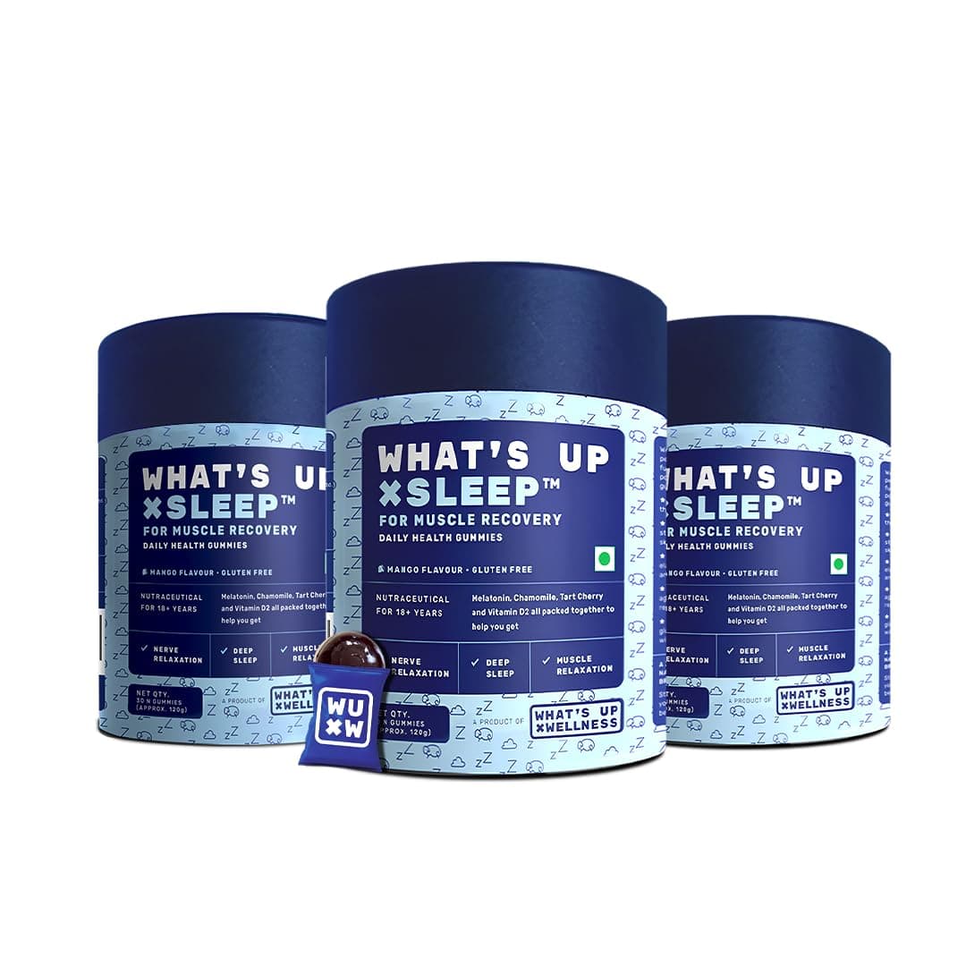 - Melatonin 5 mg Sleep Gummies | Tart Cherry and Chamomile Extracts for Muscle Recovery & Nerve Relaxation | Helps You Sleep Soundly | Wake Up Fresh & Energetic | 90 Melatonin Gummies