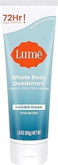 Deodorant For Underarms & Private Parts 3oz Tube (Unscented)