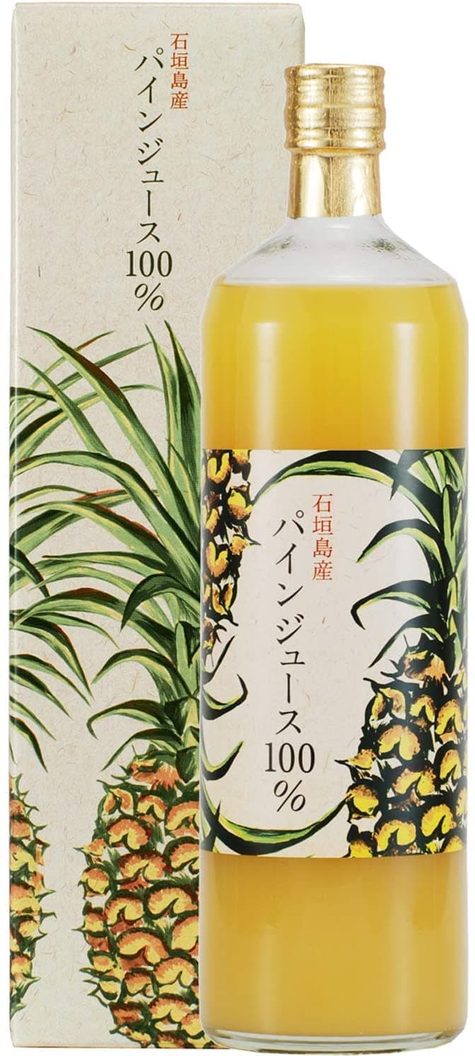 Ishigaki-producing pineapple juice 100% 900ml