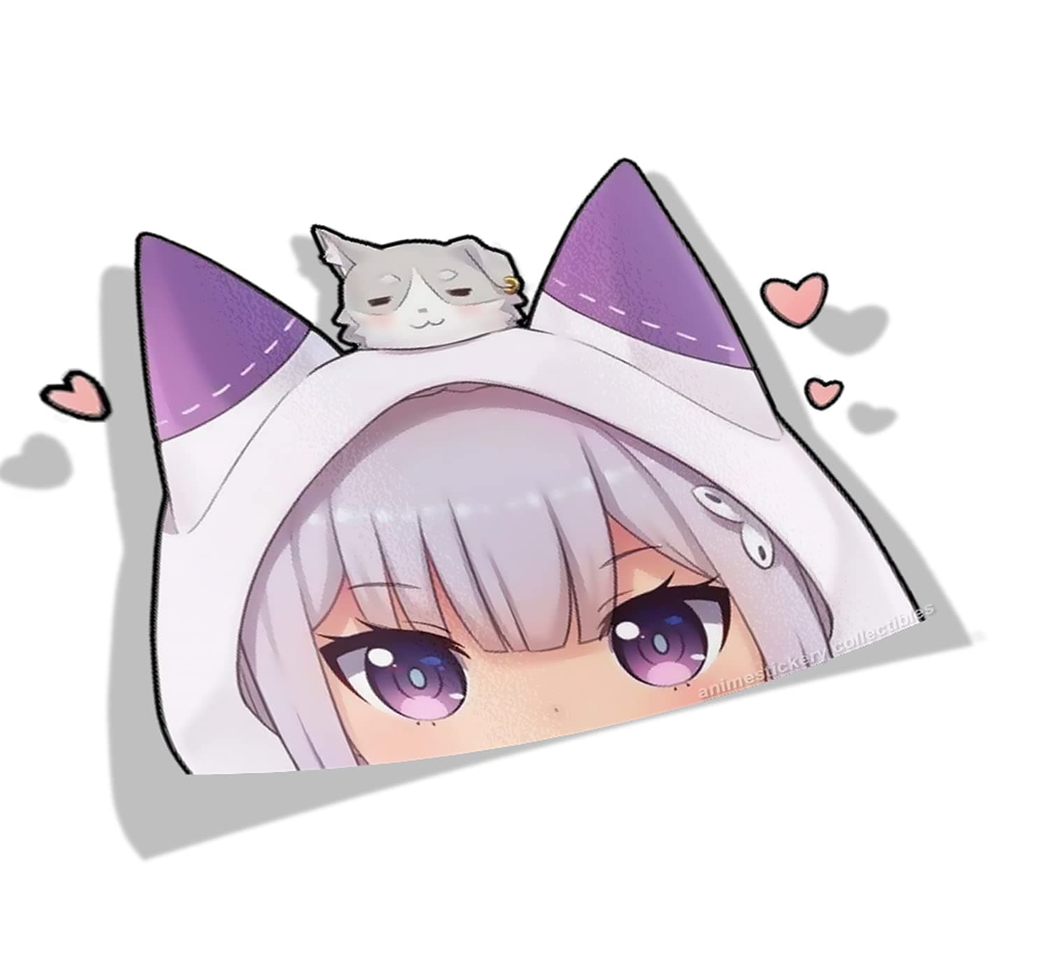 Re:Zero - Big Head - Anime Vinyl Transfer Decal Stickers 002 (6.7" x 8")