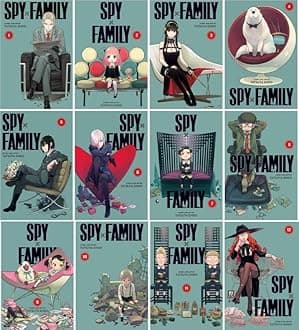 Spy X Family Series, Vol. 1-12 Collection Book Set