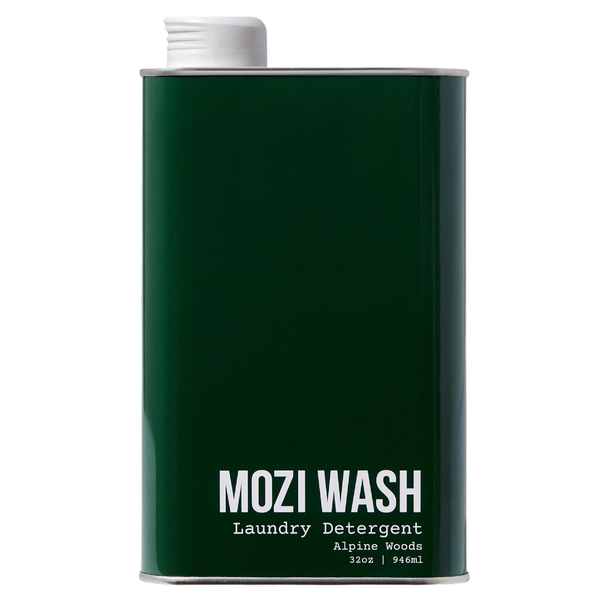- MOZI WASH Laundry Detergent Liquid, Alpine Woods, 50+ Loads, Concentrated, Plant Based, Cruelty & Dye Free, Phosphate & Paraben Free, Earth Friendly, Long Lasting Fresh Scent, 32 oz Recyclable Bottle