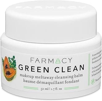 Natural Makeup Remover - Green Clean Makeup Meltaway Cleansing Balm Cosmetic - Travel Size 1.7 oz