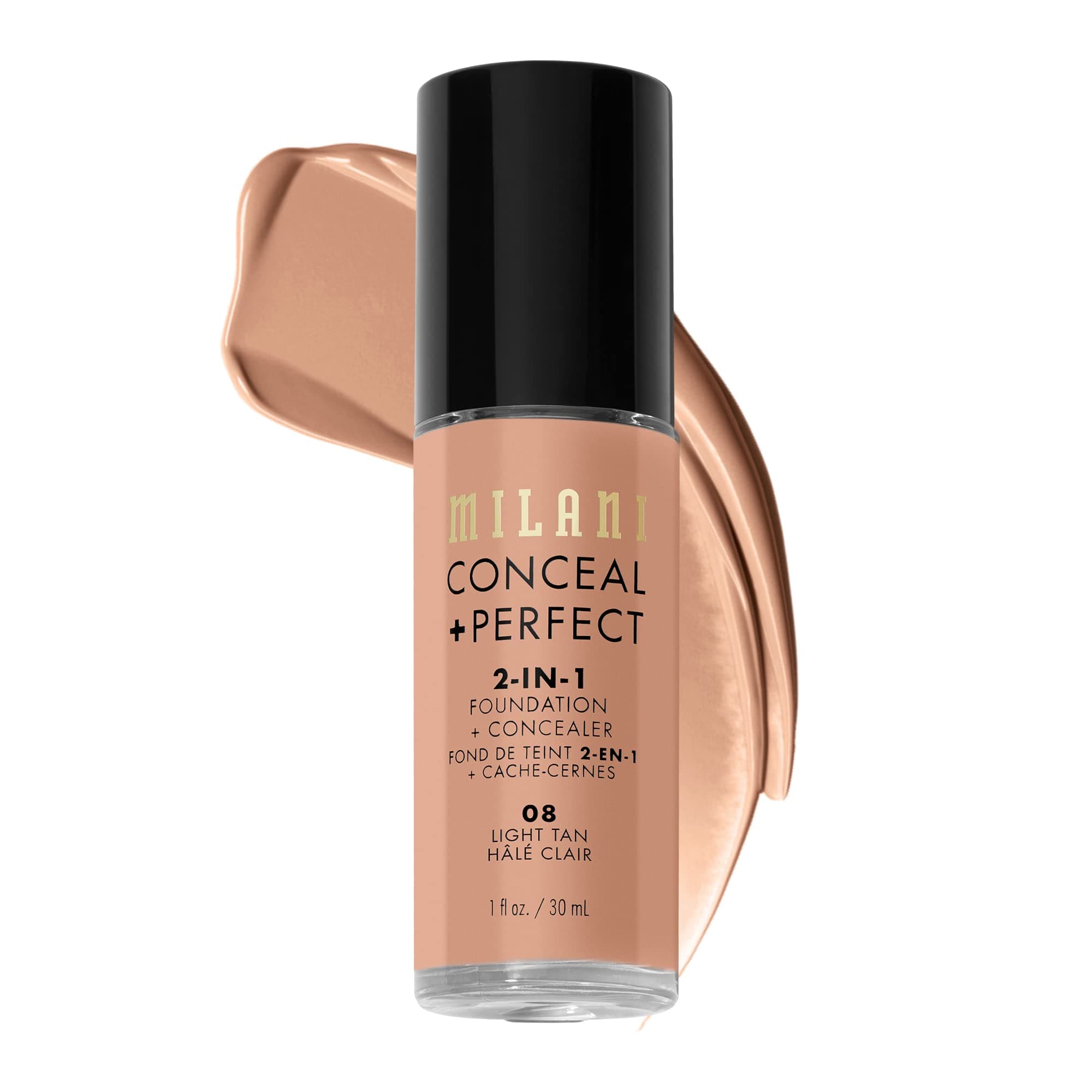 Conceal + Perfect 2-In-1 Foundation - 08 Light Tan