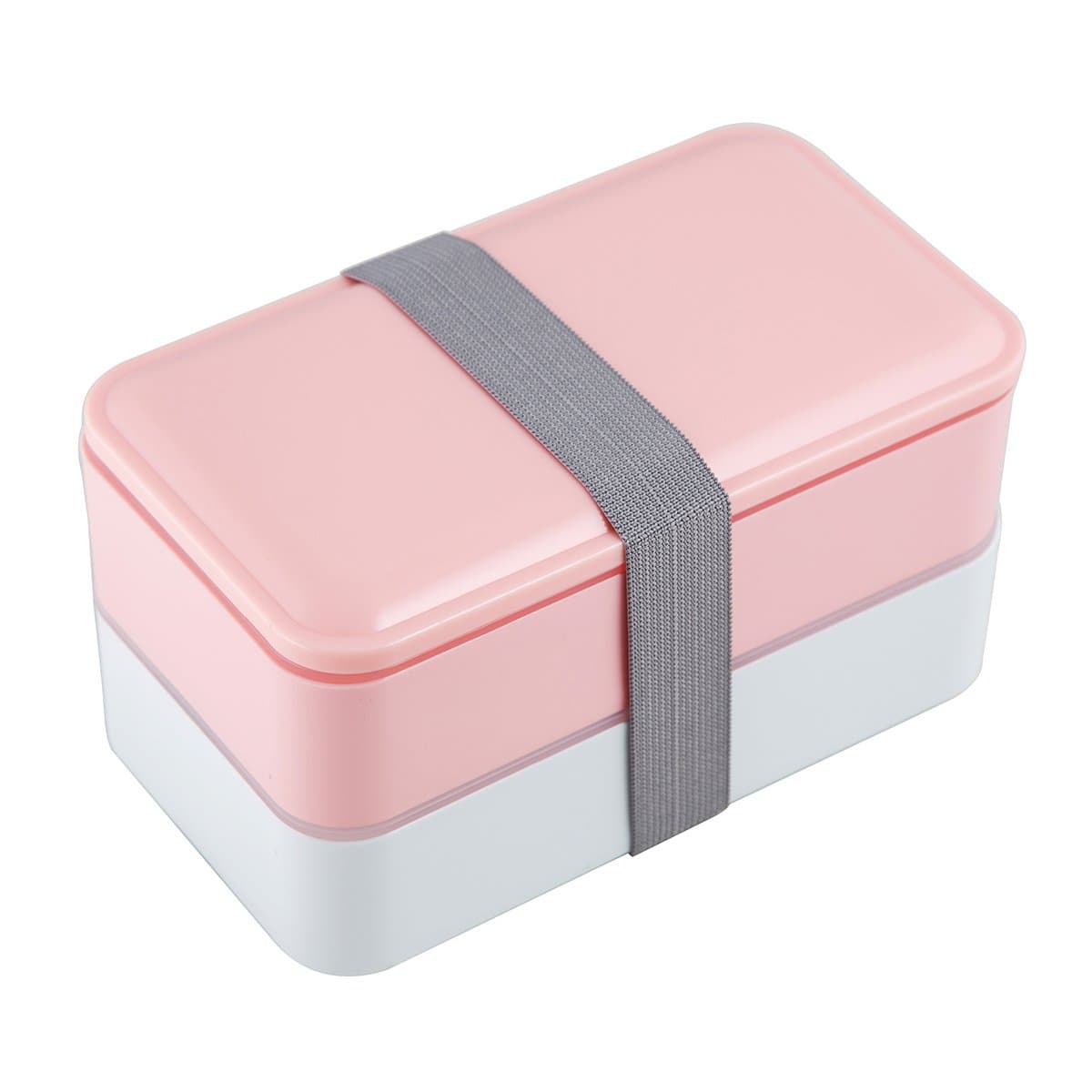 Bento Box/Lunch Box,MACDIAZ Microwave Bento Lunch Boxes For Kids Adults,Japanese Bento,BPA Free,Cultery,Reusable,Portion Control,Lunch Container,Pink