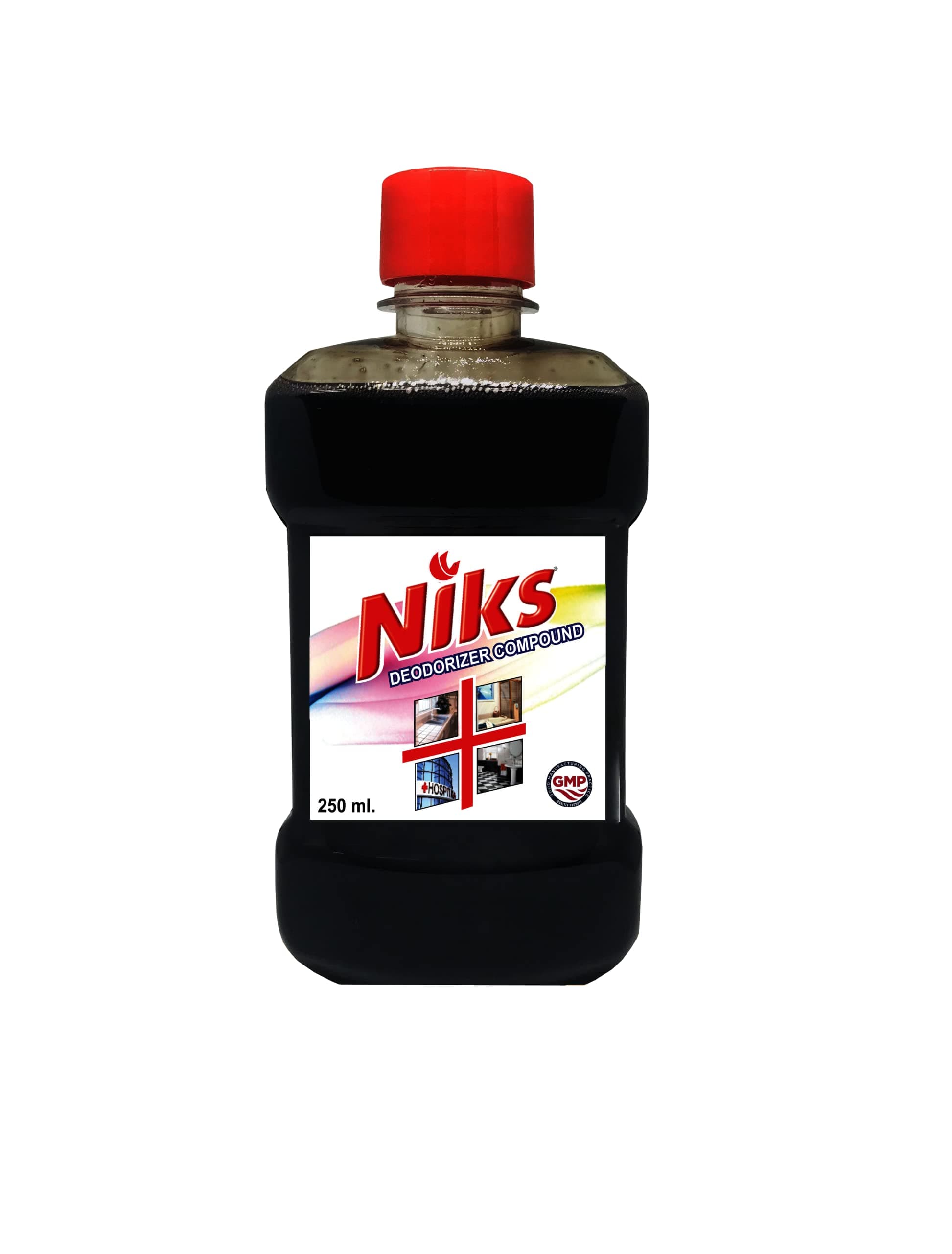 NIKS Phenyl Concentrate - 250 ml (Black, Chlorine)