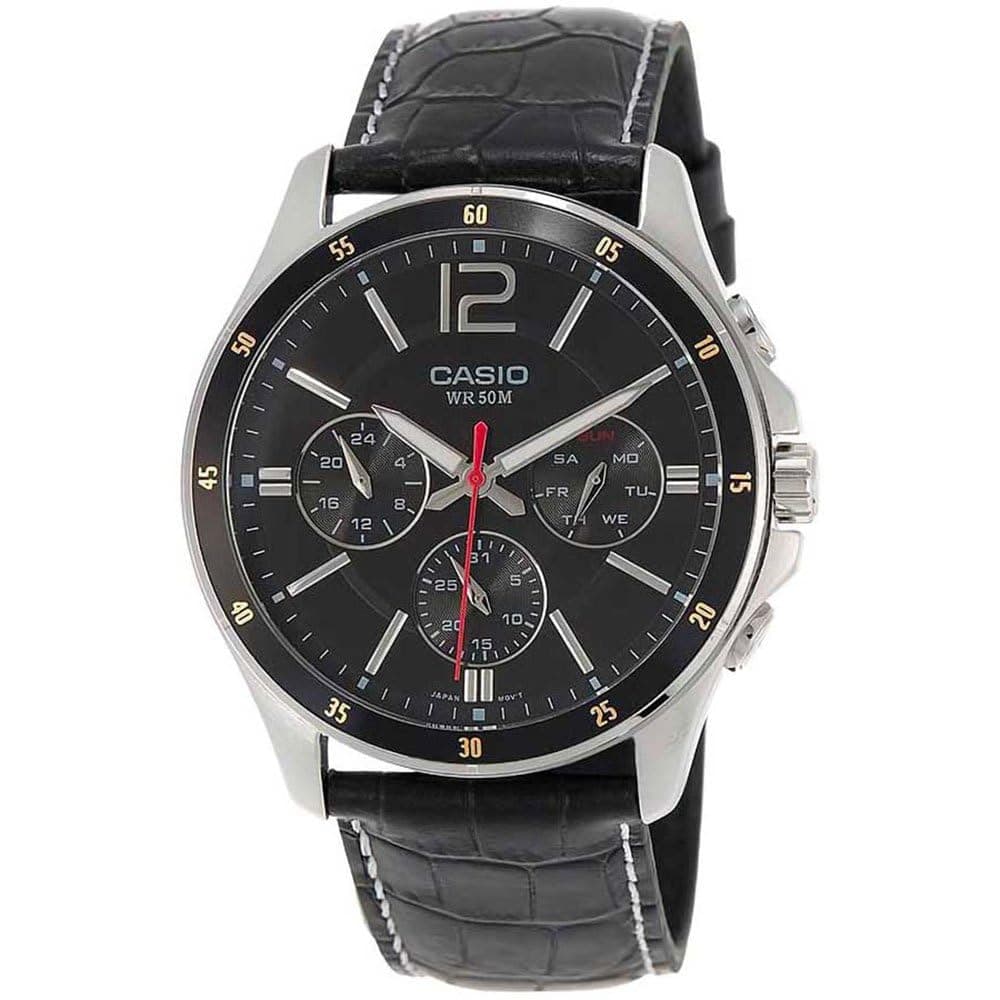 Casio Stainless Steel Analog Watch