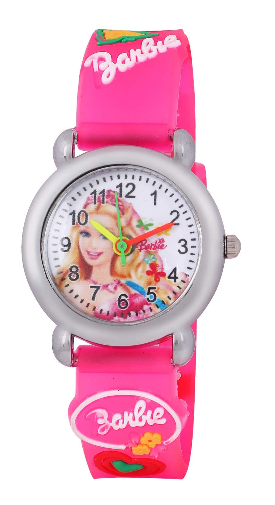 CLOUDWOODAnalogue Girl's Watch ( Silver Dial Multicolored Strap )