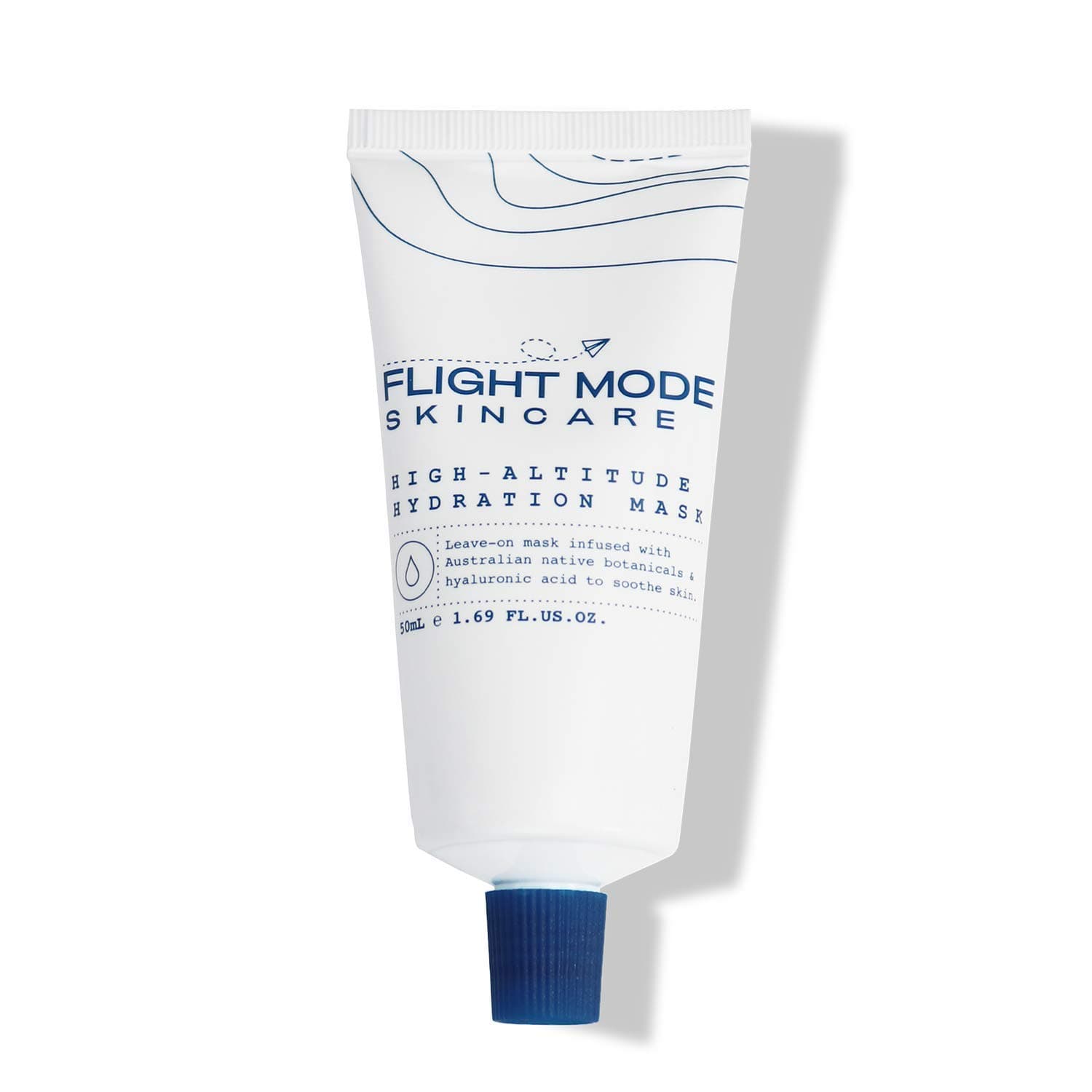 High-Altitude Hydrating | Deep Hydration Face Tightening and Lifting Mask | Travel Size Anti-Aging Face with Hyaluronic Acid and Aloe Vera - 50ml, 1.69 FL OZ US
