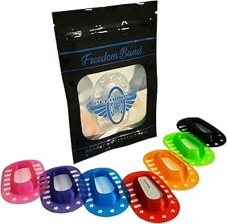 Infiniflex for Dexcom G6 Patch Guard Sensor Shield & 2 Adhesive Overlay Cover Case by Freedom Band (Clear)