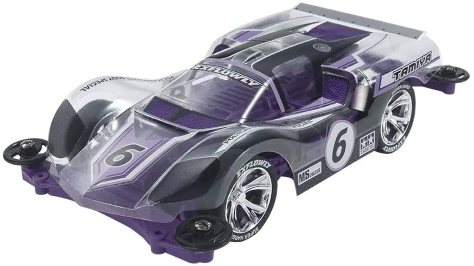 Tamiya 1/32 Mini 4WD PRO Exflowly Polycarbonate Body Special Purple (MS Chassis)