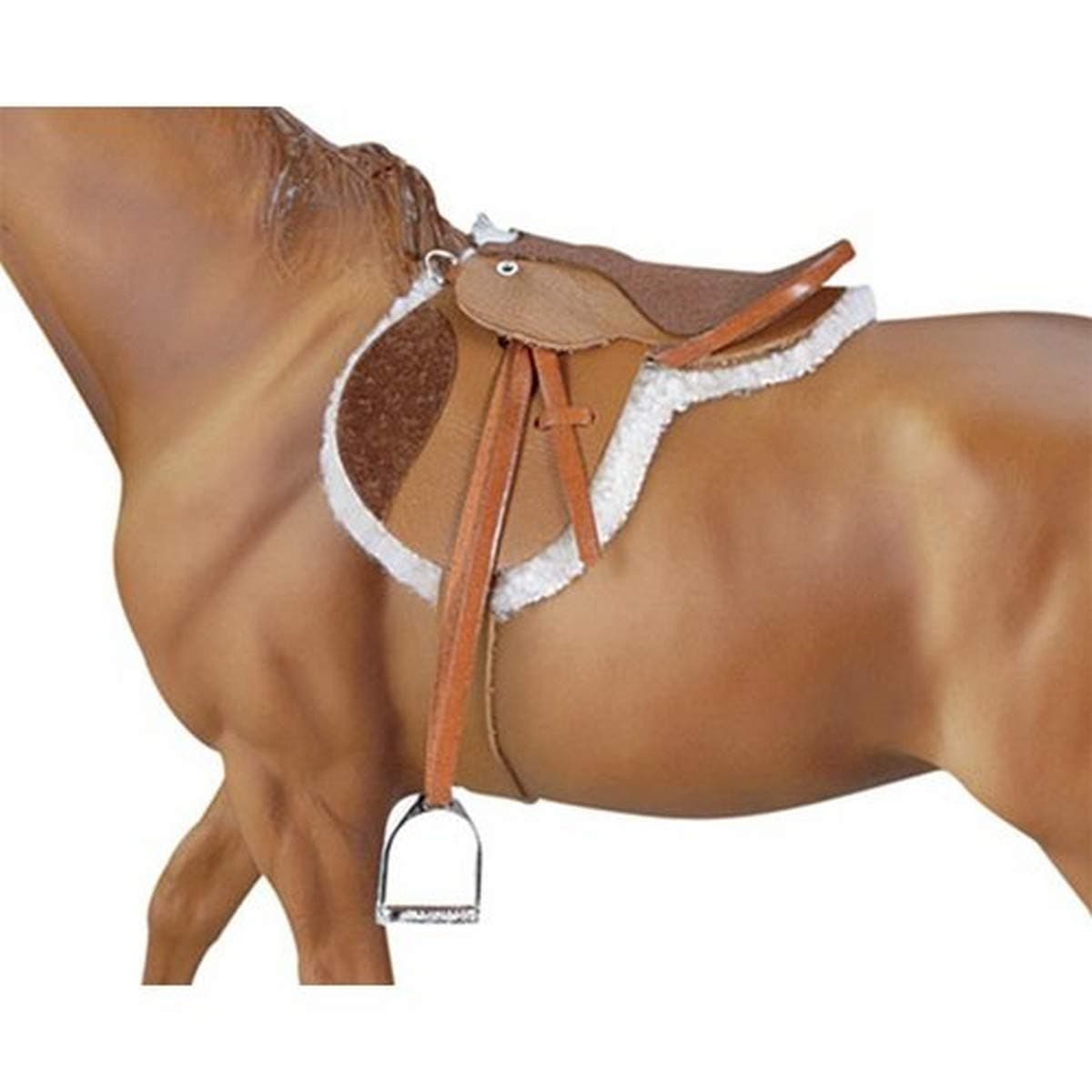 - Traditional Devon Hunt Seat Saddle Horse Toy Accessory