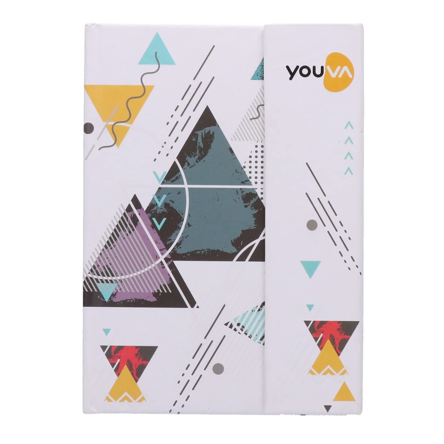 YOUVA Navneet | Case Bound Magnetic My Notes | 10.5x14.8 cm | Single Line | 160 Pages | Pack of 2