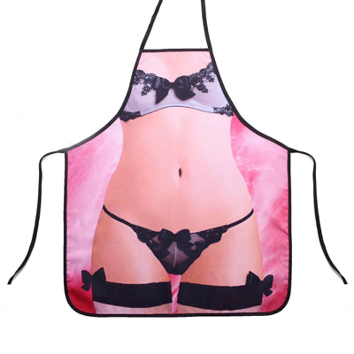 Bikini & Shorts Sexy Kitchen Apron Funny Creative Cooking Aprons for Women Ladies Girlfriend Christmas Gifts