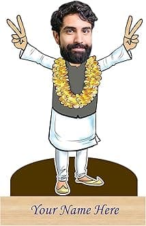 Incredible Gifts Personalized Caricature For Politician with Custom Name (Table Top)