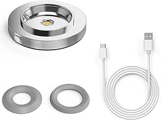 Solar Watch Fast Charger-Watch Solar Charger Metal Base, 9 Hours Timing Off,Fast Heat Dissipation, Solar Power Portable Charger, Suitable for Casio/Citizen/Seiko/Garmin Solar Watch Rounkin (Silvery)