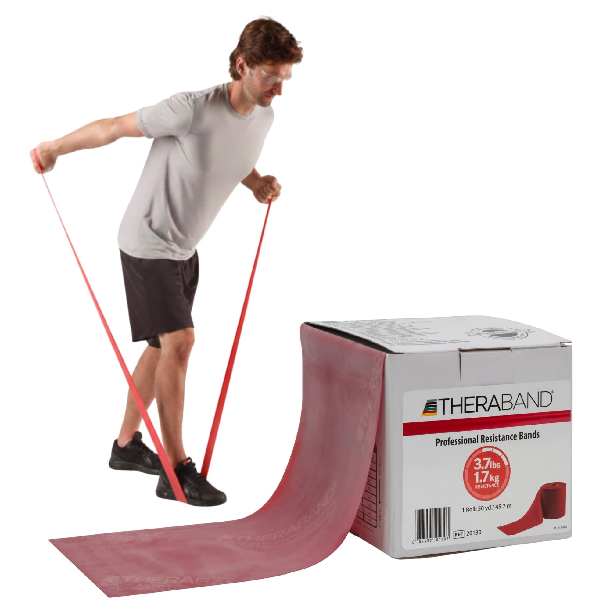 Resistance Band, Special Heavy, 50-Yard Roll, Elastic Band for Exercise