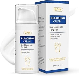 WMK Skin Lightening Cream for Intimate Areas – Vitamin C Dark Spot Remover for Underarms, Knees, Elbows & Bikini Line
