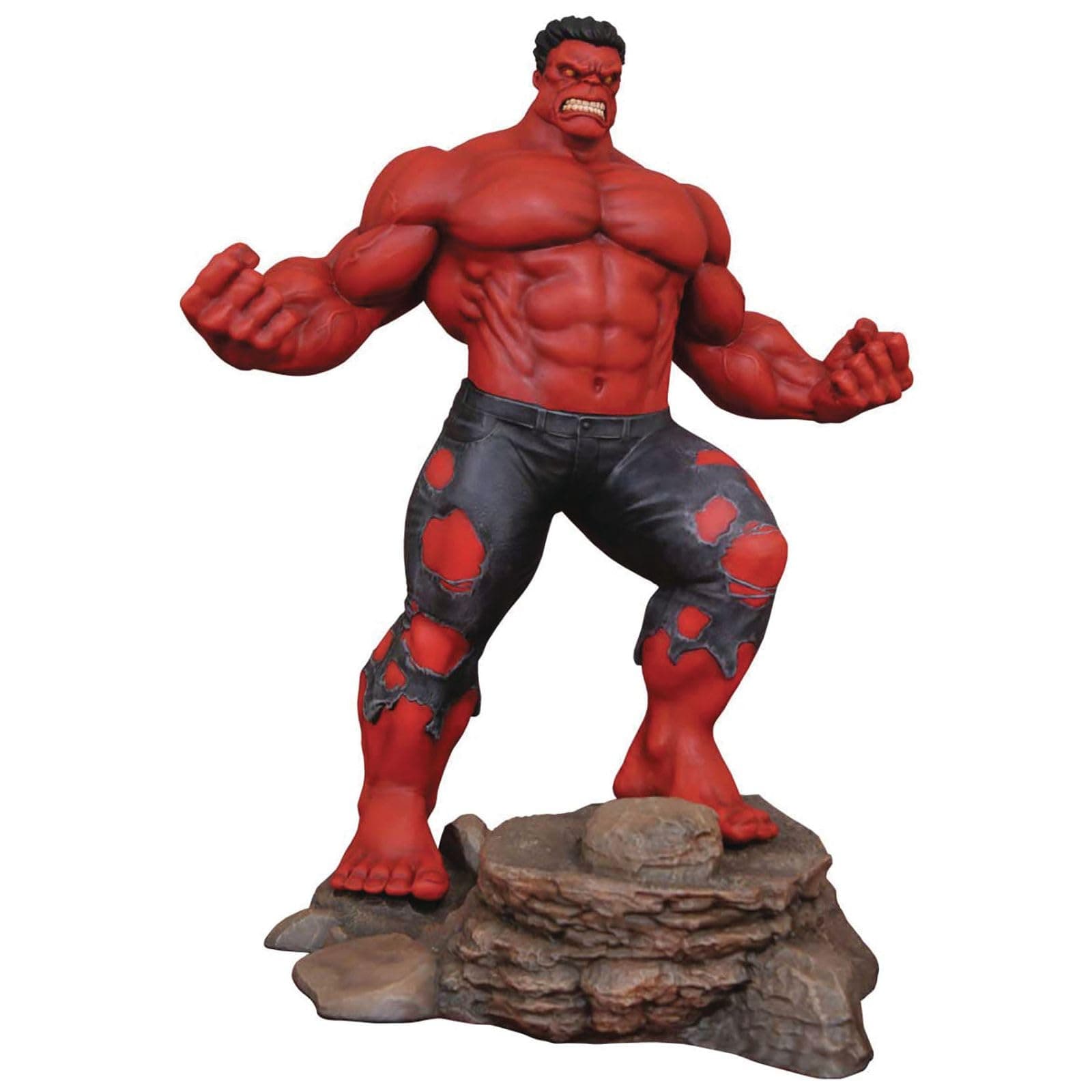 DIAMOND SELECT TOYS Marvel Gallery: Red Hulk PVC Figure,Multicolor,One-Size