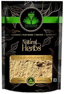 Salep Orchid Root Powder - Salab Gatta Powder - Pure & Natural (250 Grams)