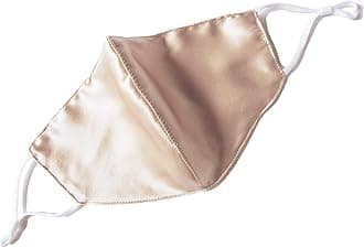 100% Mulberry Silk Face Mask Covering Men & Women Reusable with Ear loops Nose Wire Filter