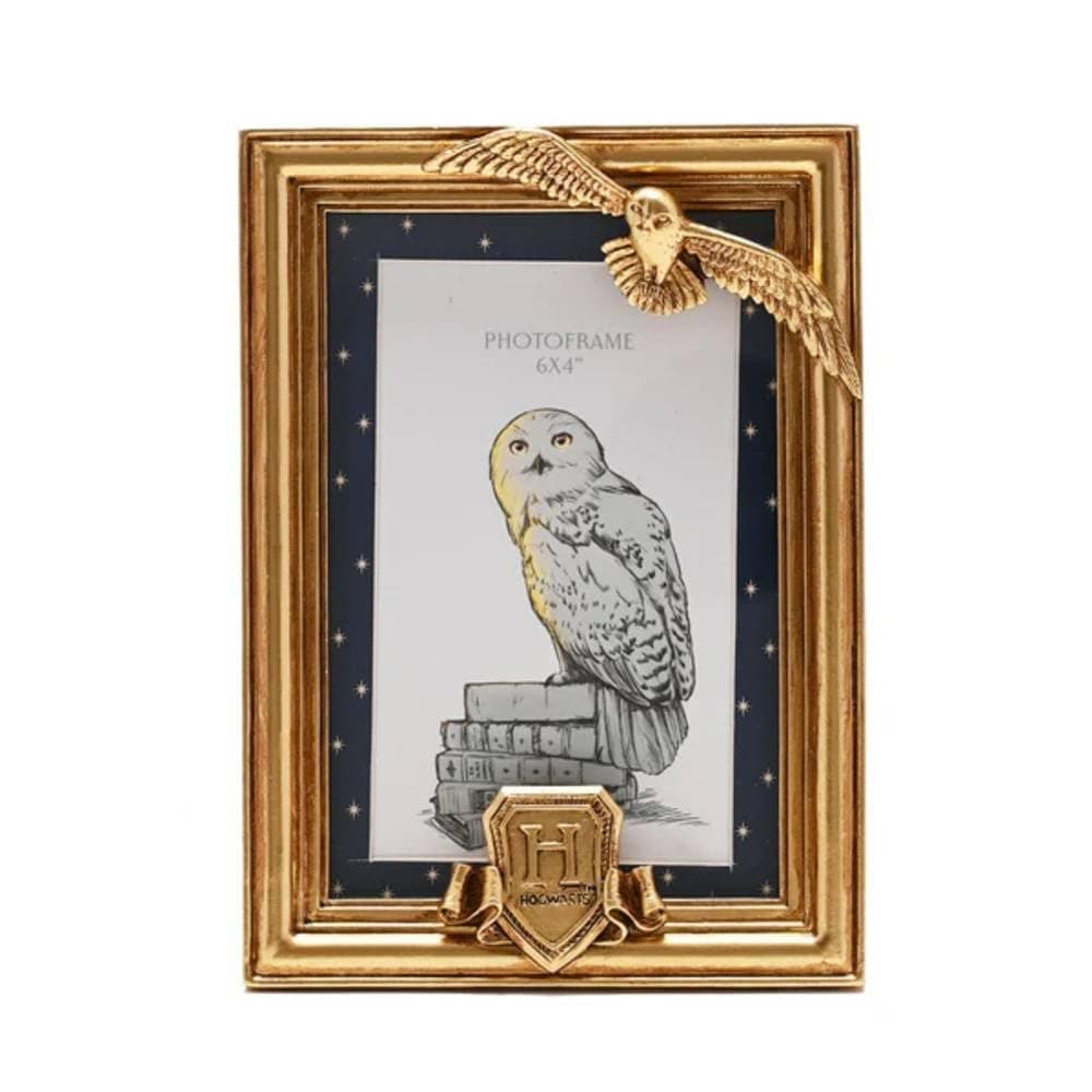 Widdop and Co Warner Bros Harry Potter Alumni Gold Photo Frame Hedwig