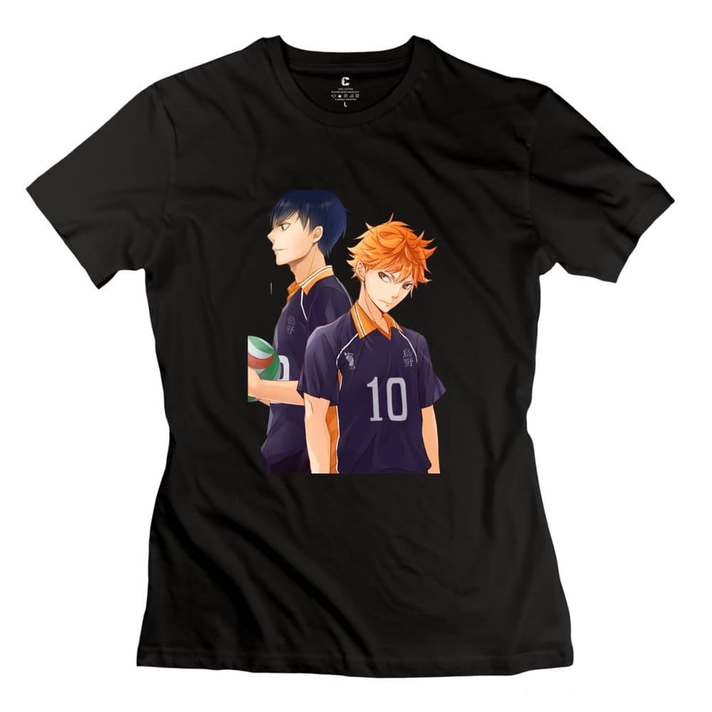 Women's Haikyuu Custom Cool DeepHeather T-Shirts by Mjensen